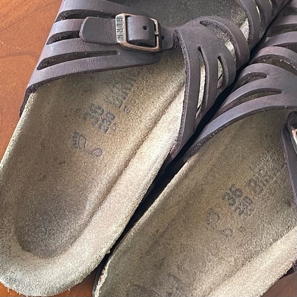 Birkenstock Granada Soft Footbed Leather Strap Sandals | EU 36 - Picture 5 of 8